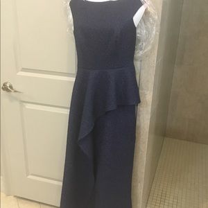 Ricki Freeman For Teri Jon Navy Dress